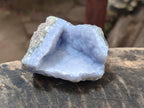 Natural Blue Lace Agate Geode Specimens x 12 From Nsanje, Malawi
