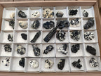 Natural Schorl Black Tourmaline Specimens with Inclusions x 35 From Erongo, Namibia