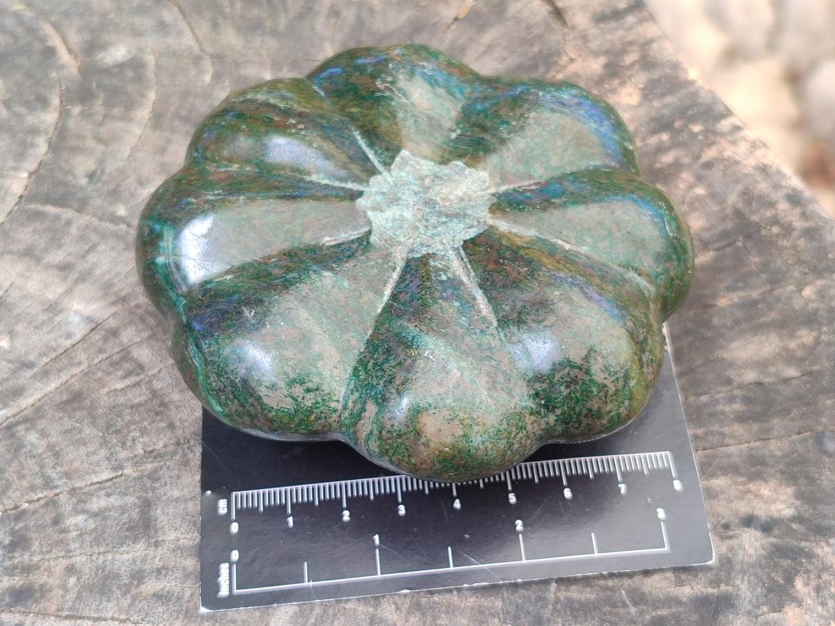 Hand Made Mixed Mineral Pumpkins x 6 From Zimbabwe