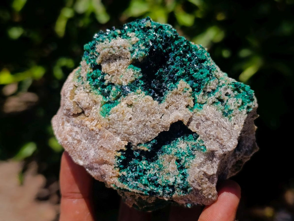 Natural Crystalline Malachite Specimens x 3 From Tenke Fungurume, Congo
