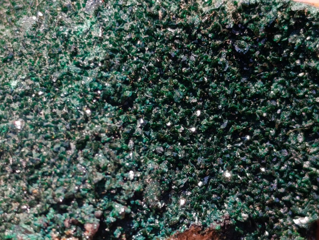 Natural Crystalline Malachite Specimens x 3 From Tenke Fungurume, Congo