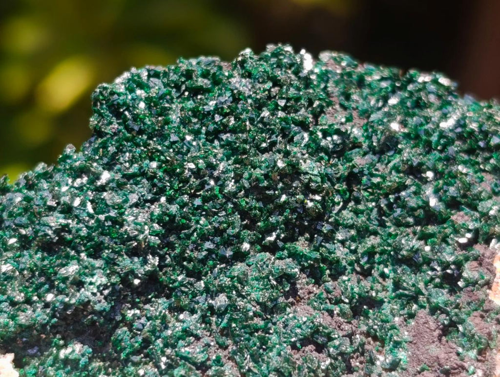 Natural Crystalline Malachite Specimens x 3 From Tenke Fungurume, Congo