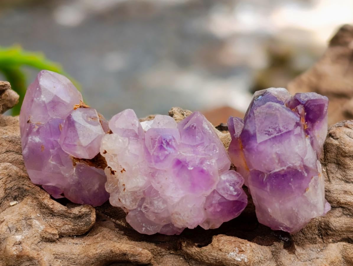 Natural Mini Lilac Amethyst Crystals x 6 Kg Lot From Madagascar