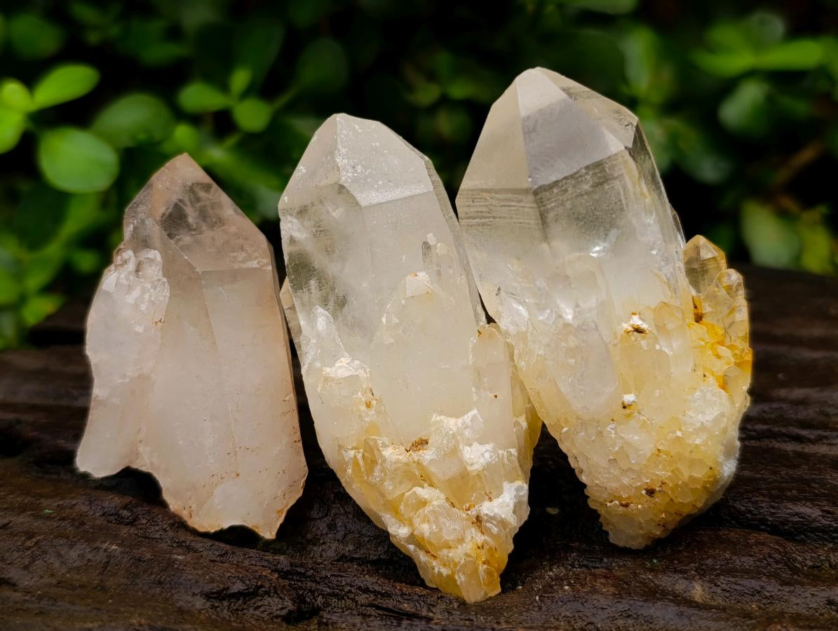 Natural Quartz Clusters x 26 From Madagascar