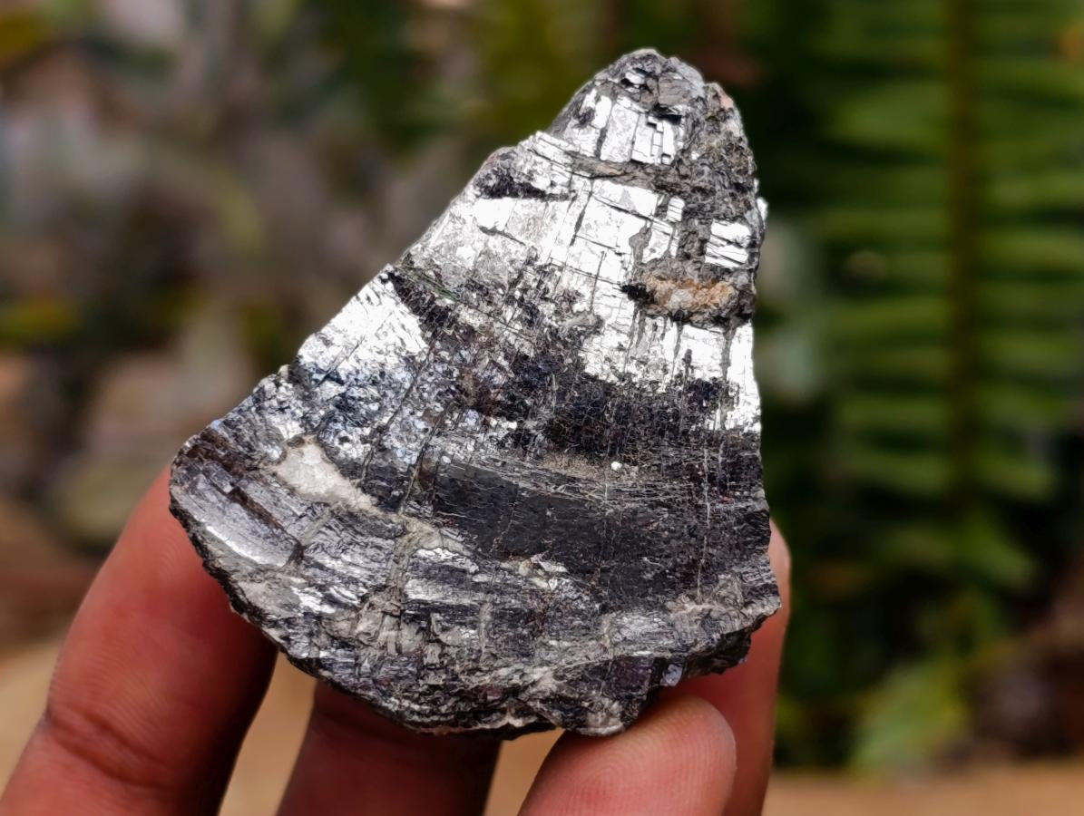 Natural Bright Silver Lead Galena Cobbed Specimens x 6 From Kaokoveld, Namibia - Toprock Gemstones and Minerals 