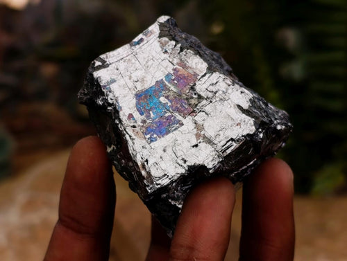 Natural Bright Silver Lead Galena Cobbed Specimens x 6 From Kaokoveld, Namibia - Toprock Gemstones and Minerals 