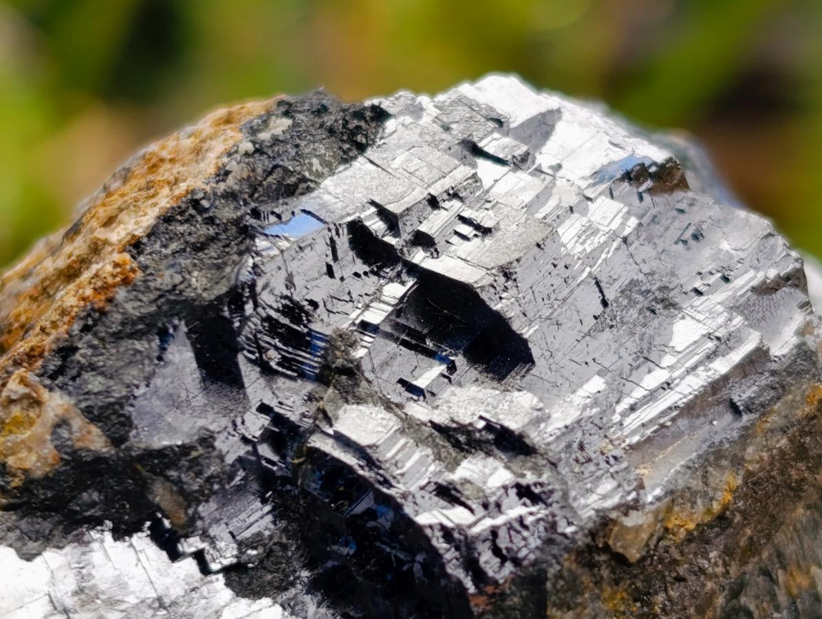 Natural Bright Silver Lead Galena Cobbed Specimens x 6 From Kaokoveld, Namibia - Toprock Gemstones and Minerals 