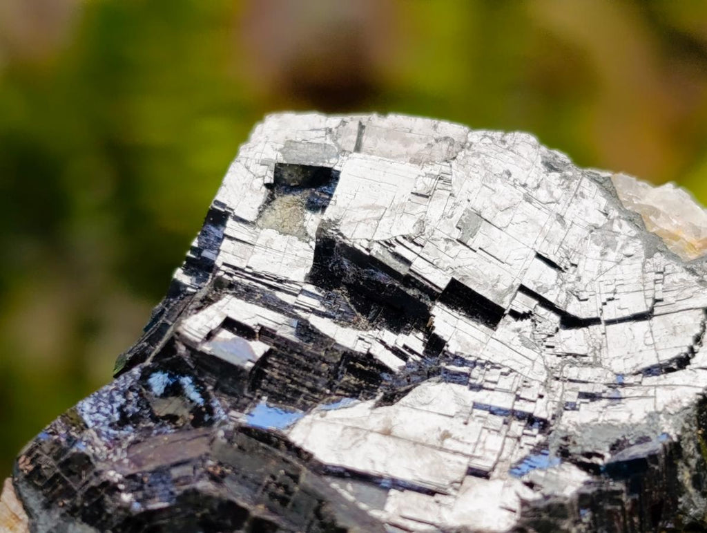 Natural Bright Silver Lead Galena Cobbed Specimens x 6 From Kaokoveld, Namibia - Toprock Gemstones and Minerals 