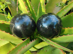 Polished Black Basalt Spheres x 11 From Madagascar - Toprock Gemstones and Minerals 