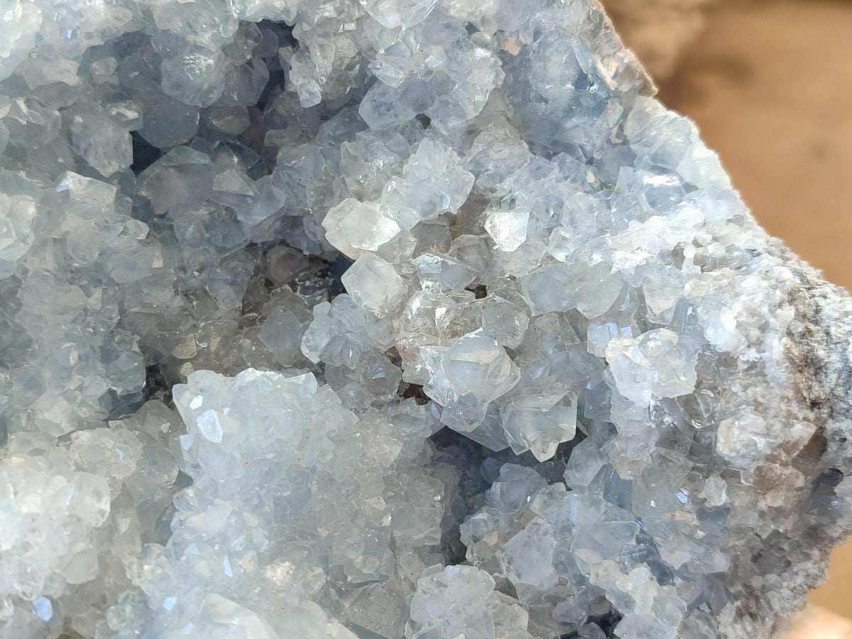 Natural XL Blue Celestite Cluster Specimen x 1 From Sakoany, Madagascar - Toprock Gemstones and Minerals 