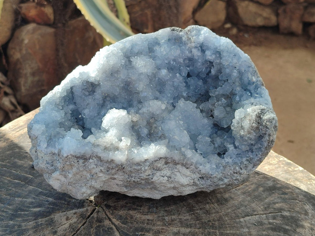 Natural XL Blue Celestite Cluster Specimen x 1 From Sakoany, Madagascar - Toprock Gemstones and Minerals 