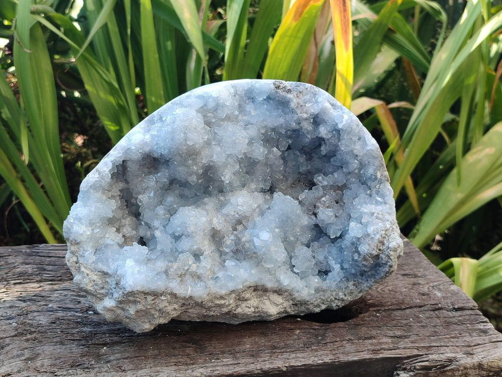 Natural XL Blue Celestite Cluster Specimen x 1 From Sakoany, Madagascar - Toprock Gemstones and Minerals 