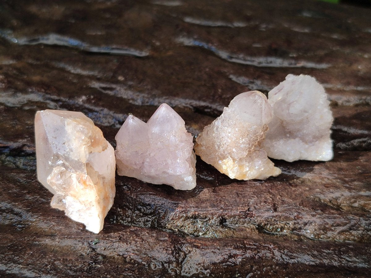 Natural White Spirit Quartz Crystals x 70 From Boekenhouthoek, South Africa - Toprock Gemstones and Minerals 