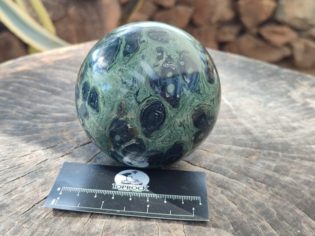 Polished Stromatolite Spheres x 4 From Katsepy, Madagascar - Toprock Gemstones and Minerals 