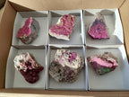Natural Salrose Cobaltoan Dolomite Specimens x 6 From Kakanda, Congo - Toprock Gemstones and Minerals 