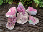 Natural Salrose Cobaltoan Dolomite Specimens x 6 From Kakanda, Congo - Toprock Gemstones and Minerals 