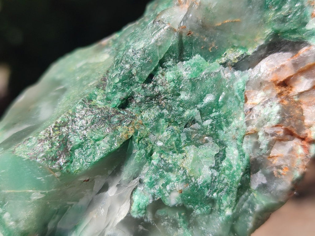 Natural Swazi Jade Cobbed Specimens x 12 From Swaziland - Toprock Gemstones and Minerals 