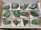 Natural Swazi Jade Cobbed Specimens x 12 From Swaziland - Toprock Gemstones and Minerals 