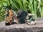 Natural Crystalline Malachite Specimens x 3 From Tenke Fungurume, Congo - Toprock Gemstones and Minerals 