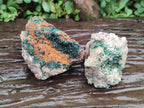 Natural Crystalline Malachite Specimens x 3 From Tenke Fungurume, Congo - Toprock Gemstones and Minerals 