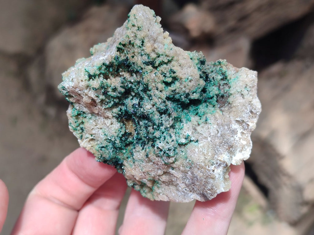 Natural Crystalline Malachite Specimens x 3 From Tenke Fungurume, Congo - Toprock Gemstones and Minerals 