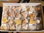 Natural Mixed Quartz Crystal Clusters x 24 From Madagascar - Toprock Gemstones and Minerals 