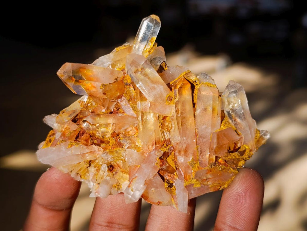 Natural Mixed Quartz Crystal Clusters x 24 From Madagascar - Toprock Gemstones and Minerals 