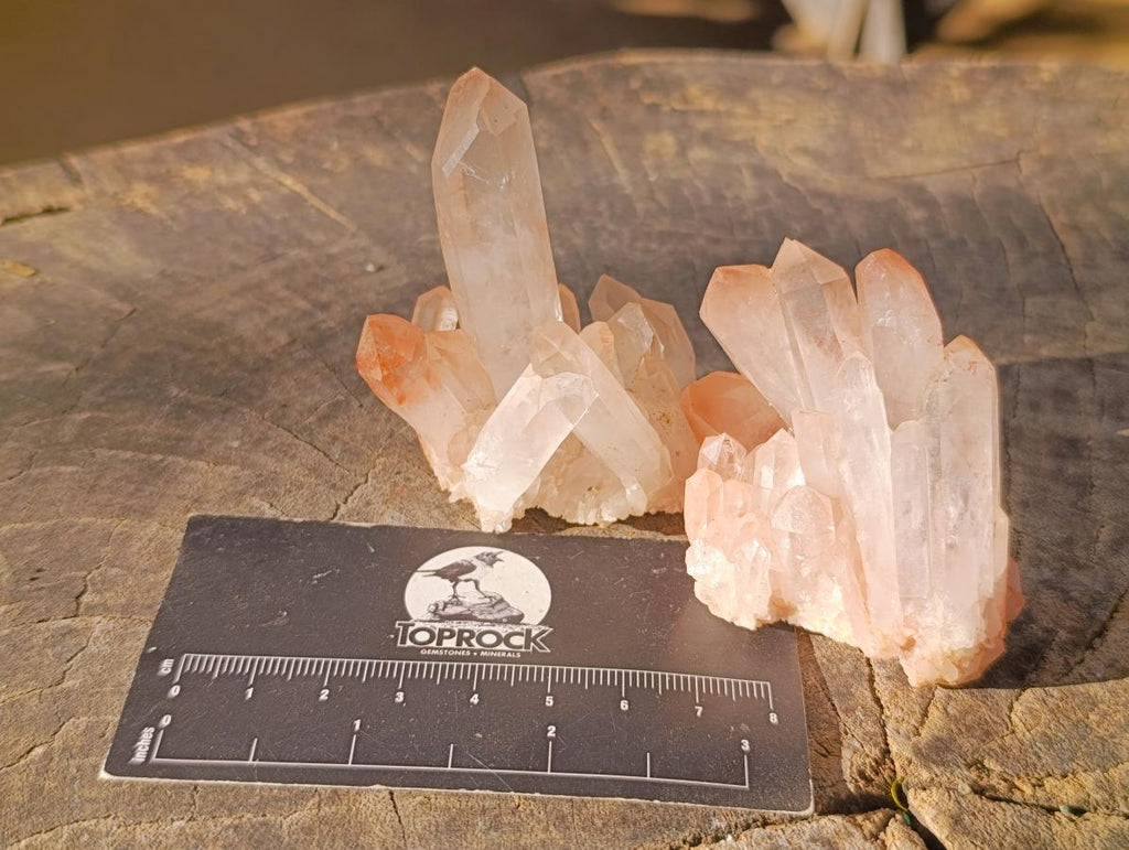 Natural Mixed Quartz Crystal Clusters x 24 From Madagascar - Toprock Gemstones and Minerals 