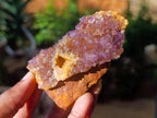 Natural Dark Purple Amethyst Quartz Crystal Plates x 12 From Boekenhouthoek, South Africa