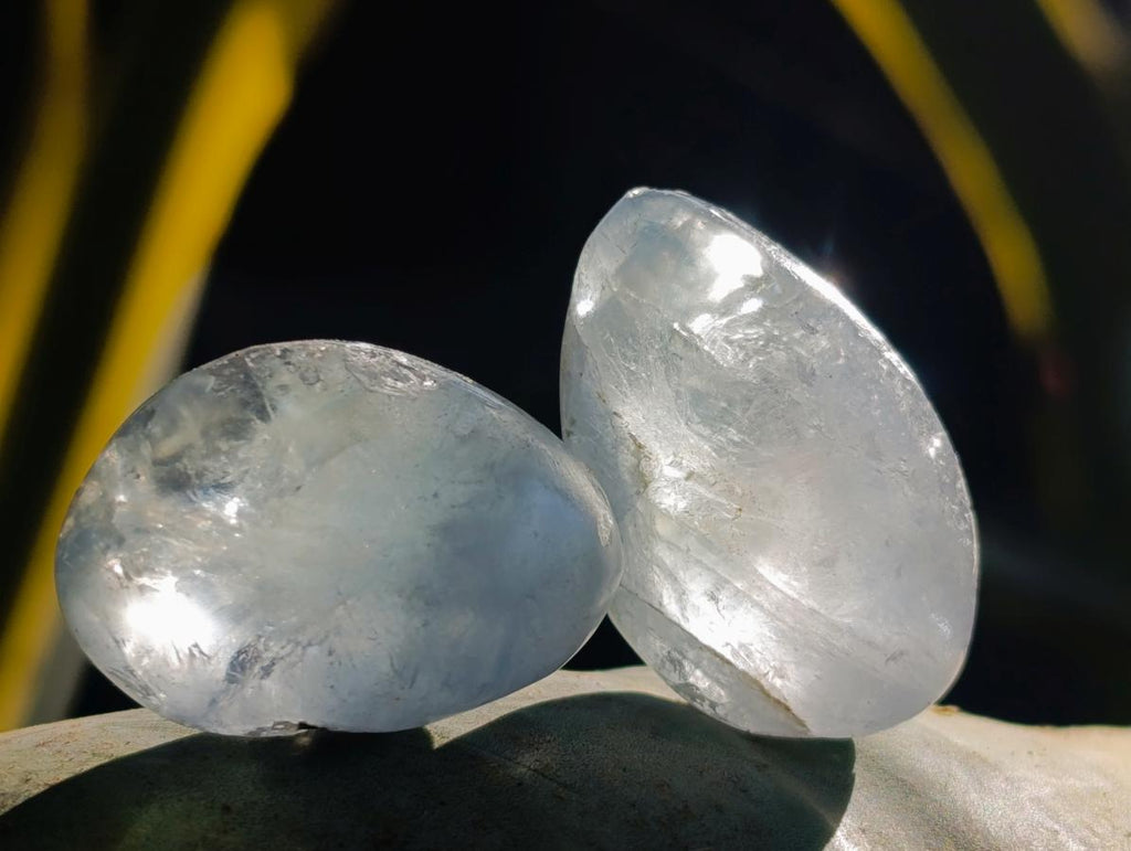 Polished Blue Celestite Free Form Crystals x 70 From Sakoany, Madagascar