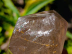 Mixed Polished Smokey And Clear Quartz Crystals x 4 From Madagascar