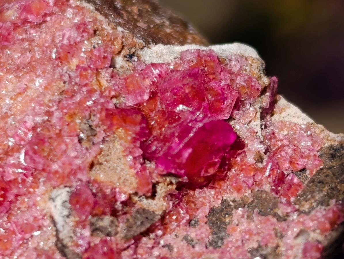 Natural Salrose Cobaltoan Dolomite Specimens x 12 From Kakanda, Congo - Toprock Gemstones and Minerals 
