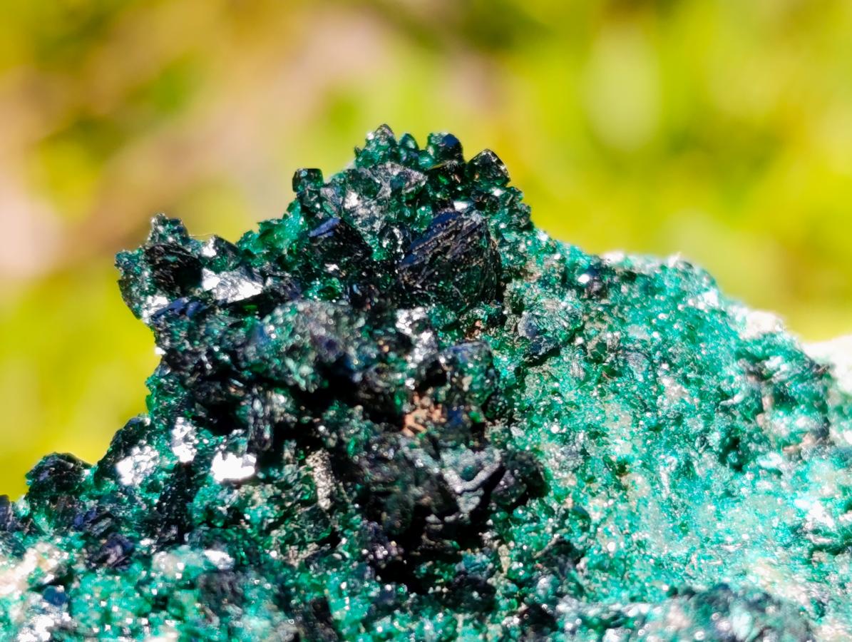 Natural Crystalline Malachite Specimens x 6 From Tenke Fungurume, Congo - Toprock Gemstones and Minerals 