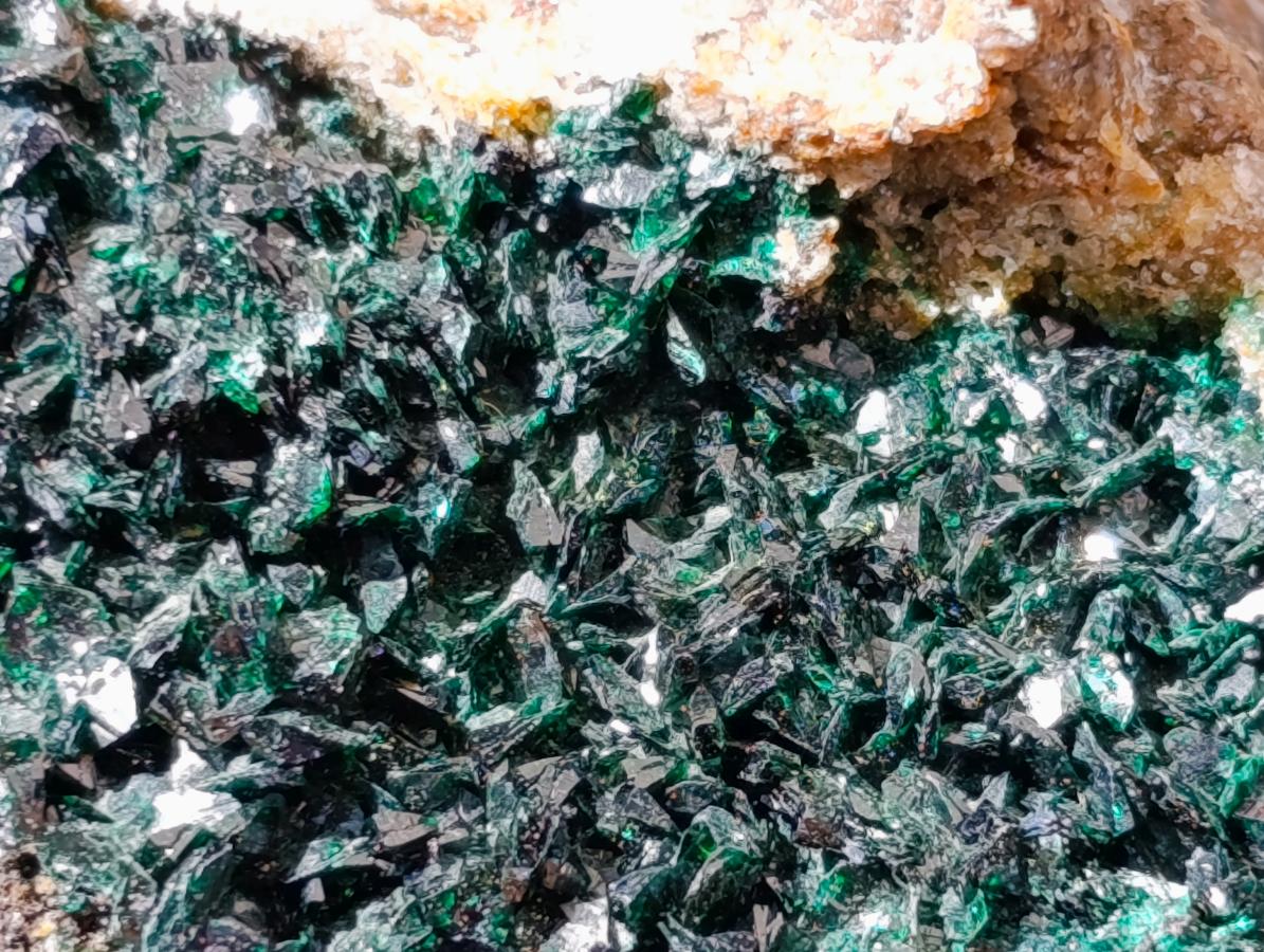 Natural Crystalline Malachite Specimens x 6 From Tenke Fungurume, Congo