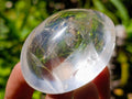 Polished Clear Quartz Crystal Galets x 24 From Madagascar