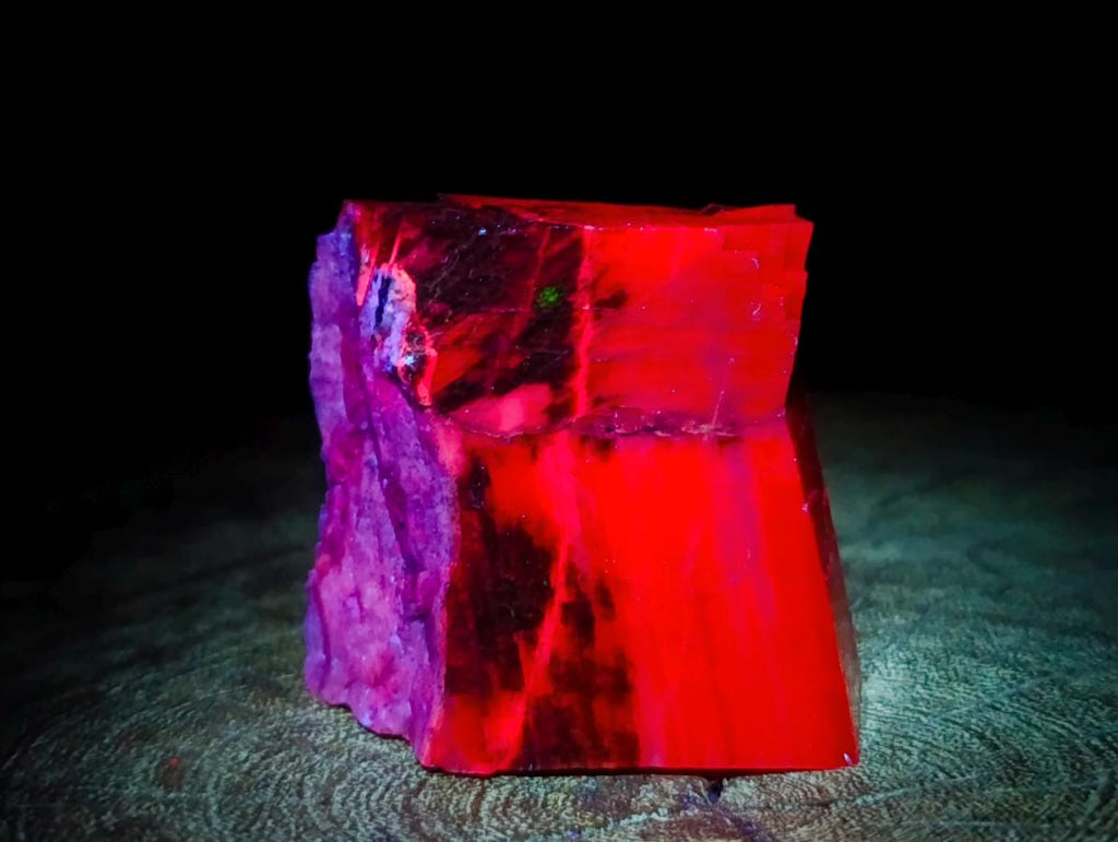 Natural Rhombohedral Sunset Orange Calcite Specimens x 12 From Spitzkop, Namibia - Toprock Gemstones and Minerals 