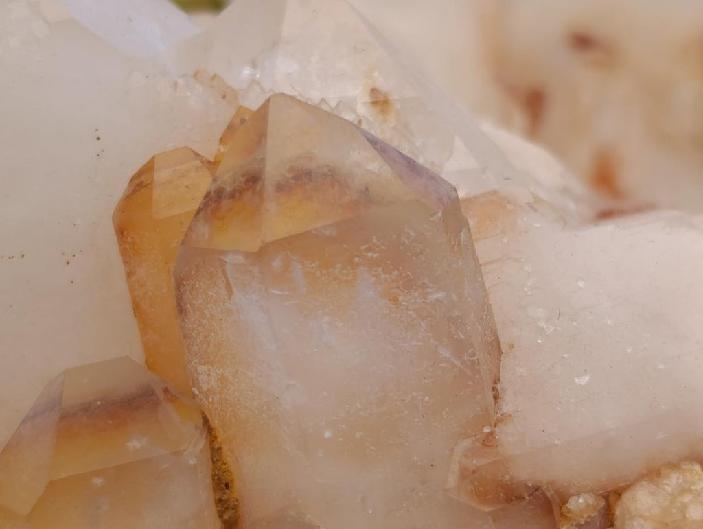 Natural Mixed Quartz Crystal Clusters x 3 From Madagascar - Toprock Gemstones and Minerals 