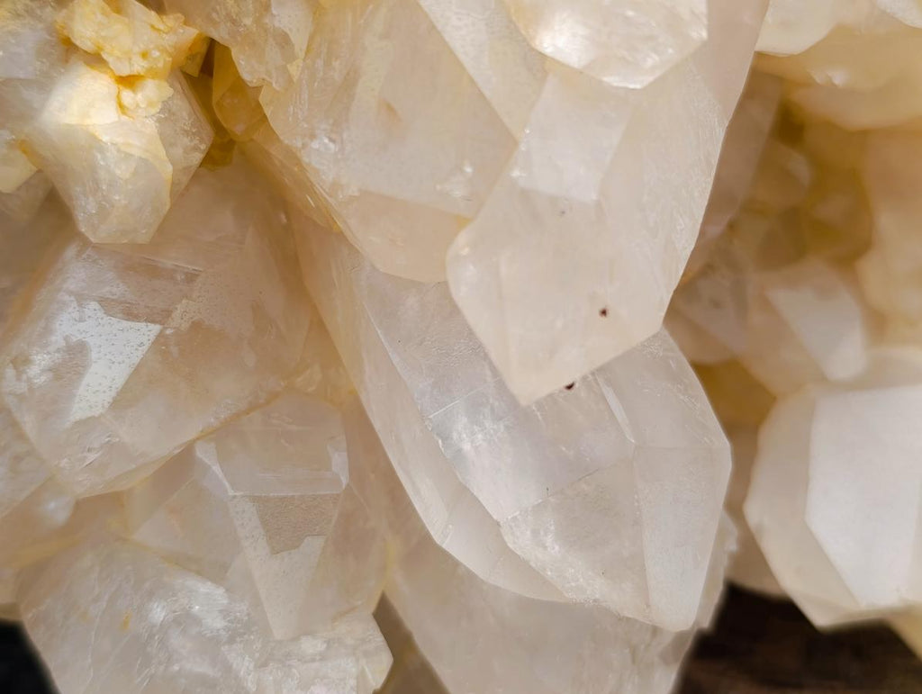 Natural XL White Madagascar Quartz Crystal Cluster x 1 From Madagascar - Toprock Gemstones and Minerals 