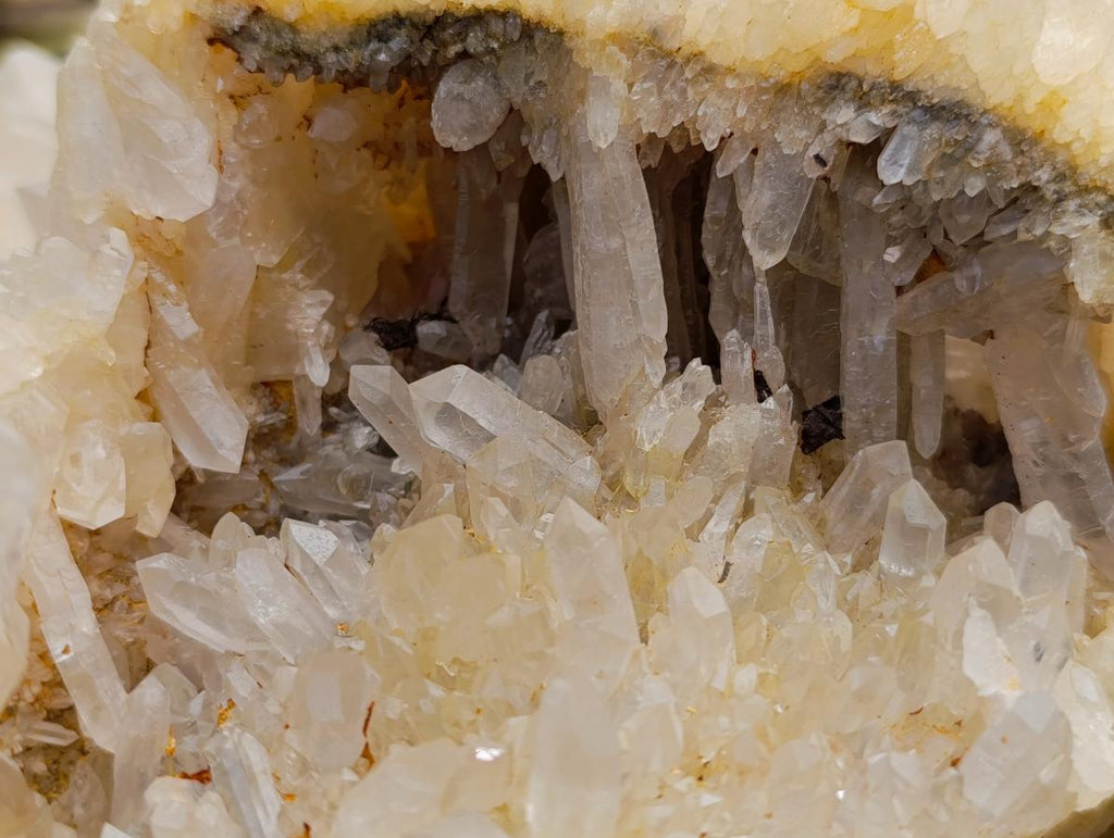 Natural XL White Madagascar Quartz Crystal Cluster x 1 From Madagascar - Toprock Gemstones and Minerals 