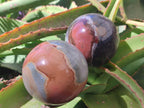 Polished Polychrome Jasper Spheres x 3 From NW Coast, Madagascar - Toprock Gemstones and Minerals 