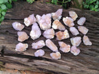 Natural Lilac Spirit Quartz Clusters And Crystals x 28 From Boekenhouthoek, South Africa