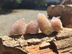 Natural Lilac Spirit Quartz Clusters And Crystals x 28 From Boekenhouthoek, South Africa