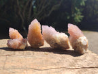 Natural Lilac Spirit Quartz Clusters And Crystals x 28 From Boekenhouthoek, South Africa