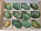 Polished Verdite Free Forms x 12 From Zimbabwe