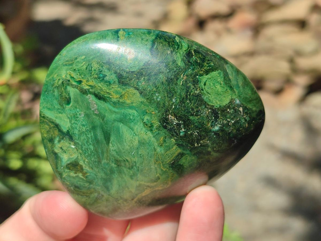 Polished Verdite Free Forms x 12 From Zimbabwe