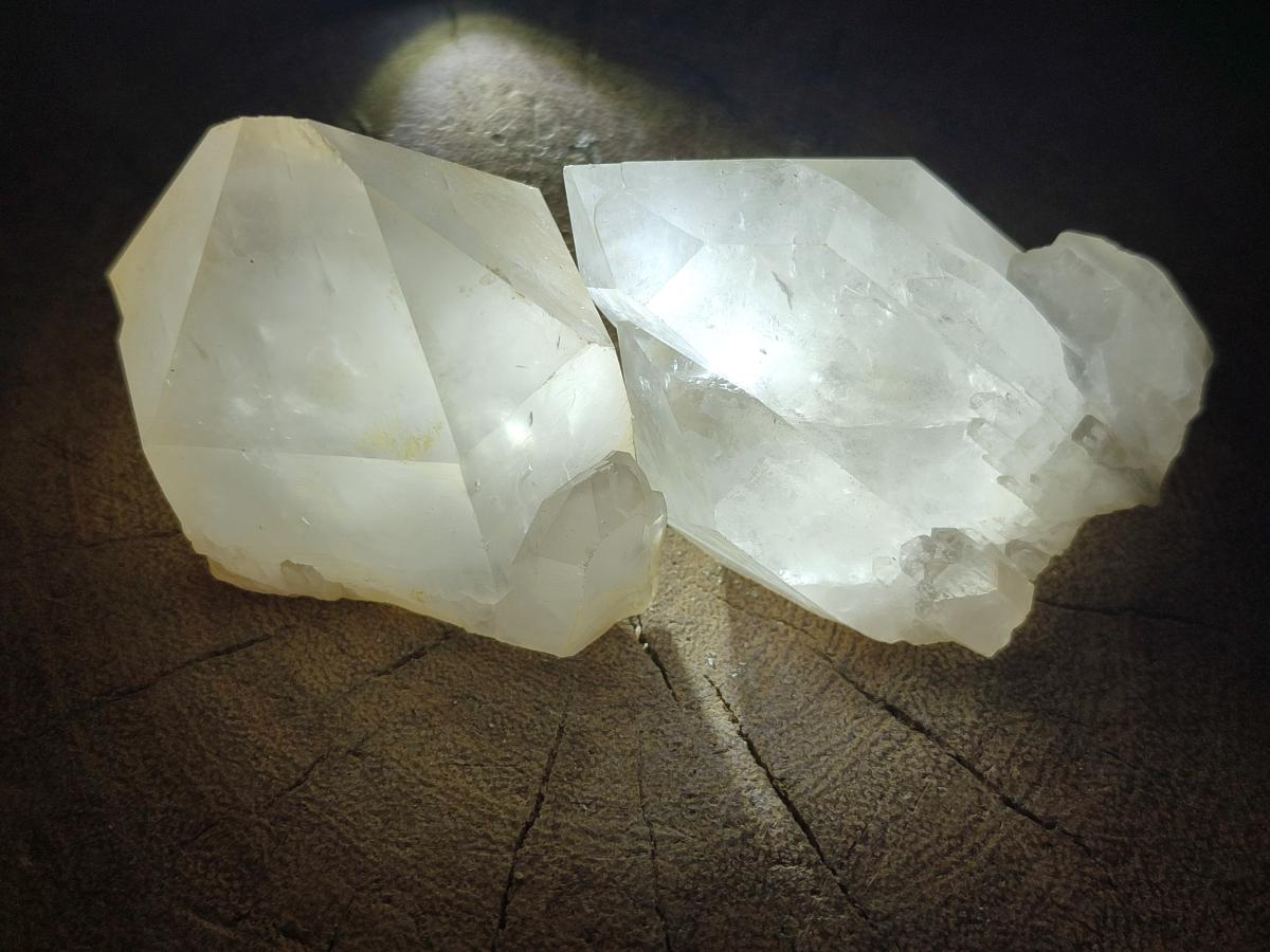 Natural Castle Quartz Crystals x 24 From Madagascar