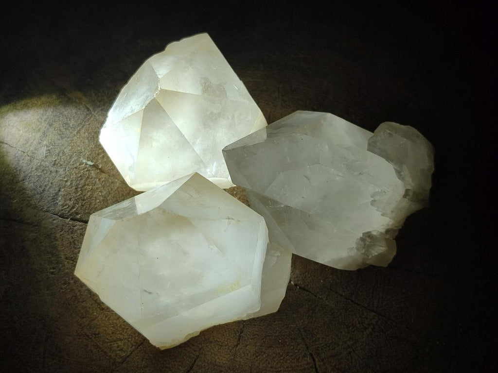 Natural Castle Quartz Crystals x 24 From Madagascar