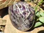 Polished Large Purple Chevron Amethyst Standing Free Form x 1 From Madagascar