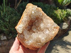 Natural Golden Limonite Quartz Clusters With Goethite Inclusions x 3 From Solwezi, Zambia - Toprock Gemstones and Minerals 
