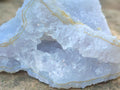 Natural Etched Blue Lace Agate Specimens x 12 From Nsanje, Malawi - Toprock Gemstones and Minerals 